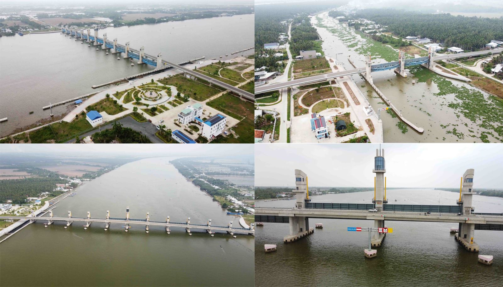 Hệ thống thủy lợi Cái Lớn - Cái Bé góp phần phát triển bền vững vùng Đồng bằng sông Cửu Long.