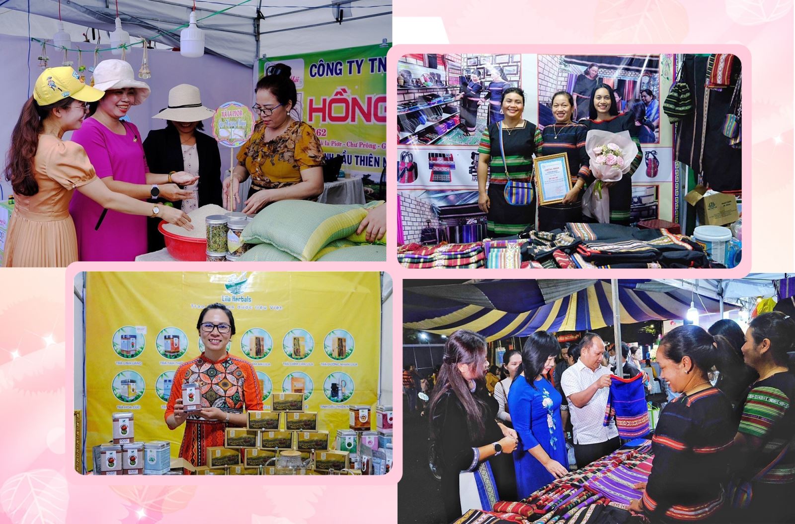 Chương trình giao lưu kết nối, giới thiệu các mô hình sinh kế cho phụ nữ yếu thế, bị mua bán trở về và phụ nữ khởi nghiệp sáng tạo tại Gia Lai.