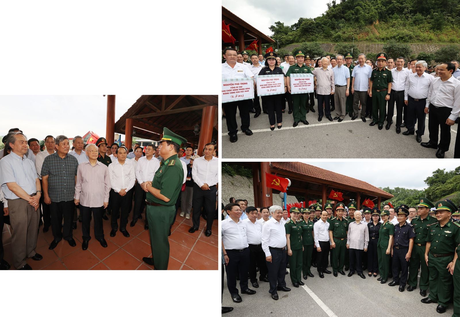 Chiều 25/8/2023, Tổng Bí thư Nguyễn Phú Trọng đến thăm Cửa khẩu quốc tế Hữu Nghị. Cùng tham dự có Đại sứ Đặc mệnh toàn quyền Cộng hòa Nhân dân Trung Hoa tại Việt Nam Hùng Ba.