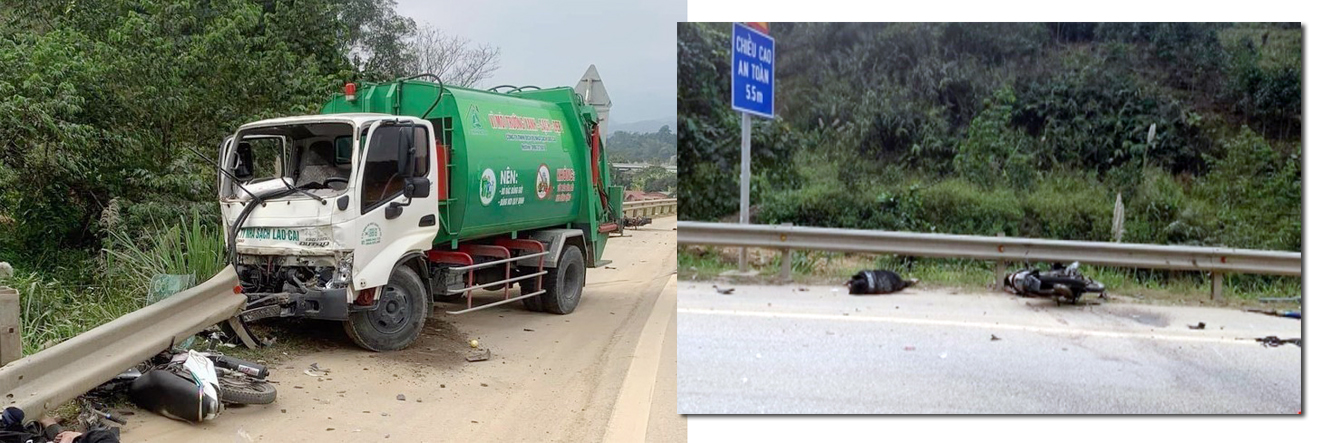 Khoảng 16h ngày 14/2/2024, tại Km 261 + 700, đường cao tốc Nội Bài - Lào Cai xảy ra vụ tai nạn giao thông đặc biệt nghiêm trọng khiến 4 người tử vong.