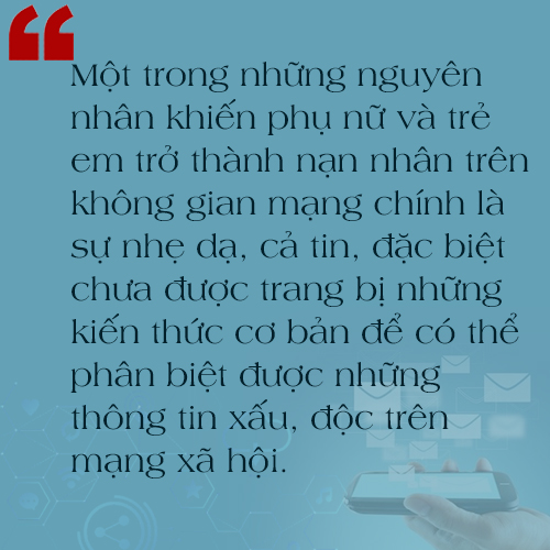 Tránh bẫy lừa đảo phụ nữ trên không gian mạng ảnh 3