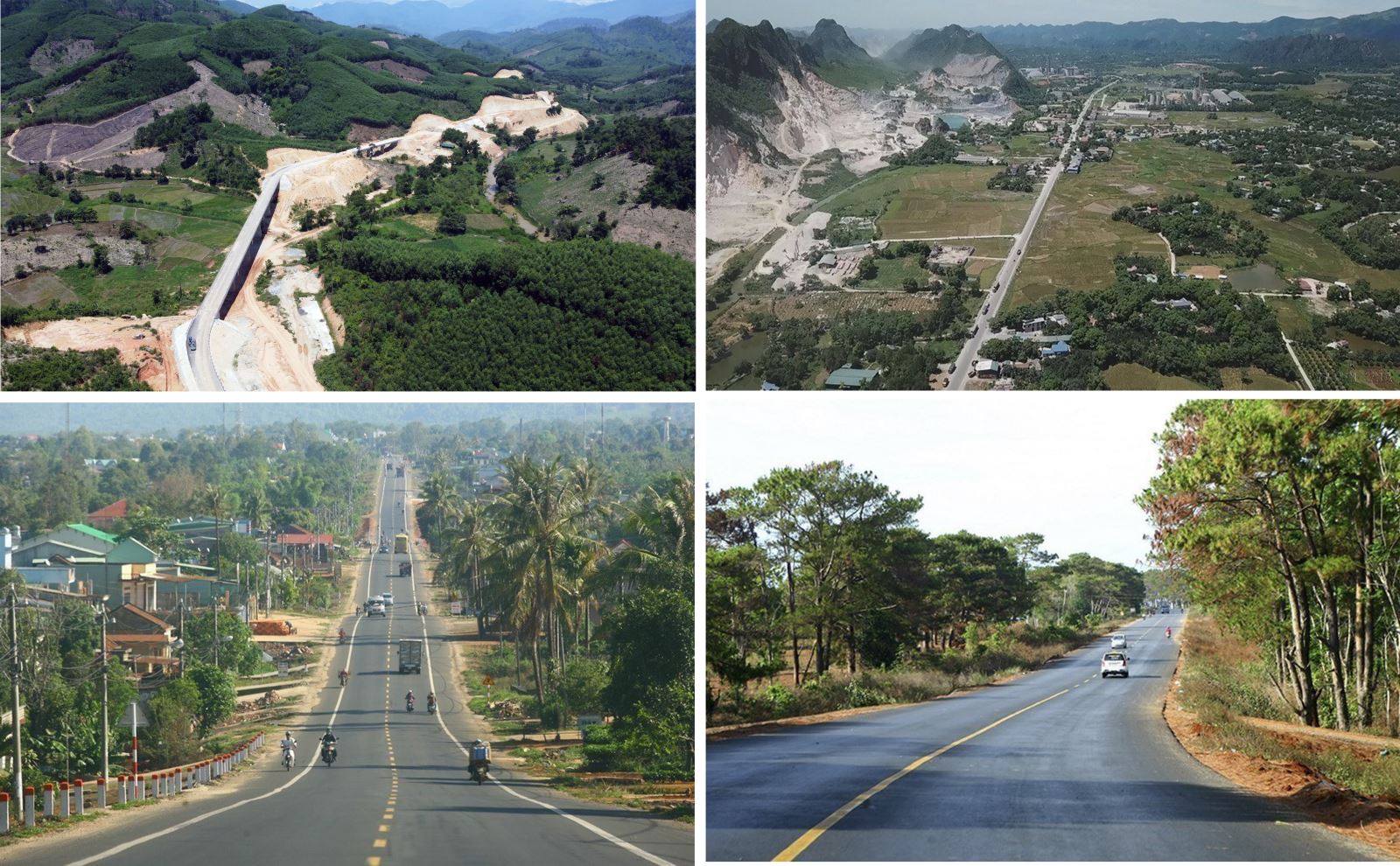 Tính đến đầu năm 2024, đường Hồ Chí Minh đã hoàn thành 2.488 km (đạt hơn 90%) và khoảng 258 km tuyến nhánh.