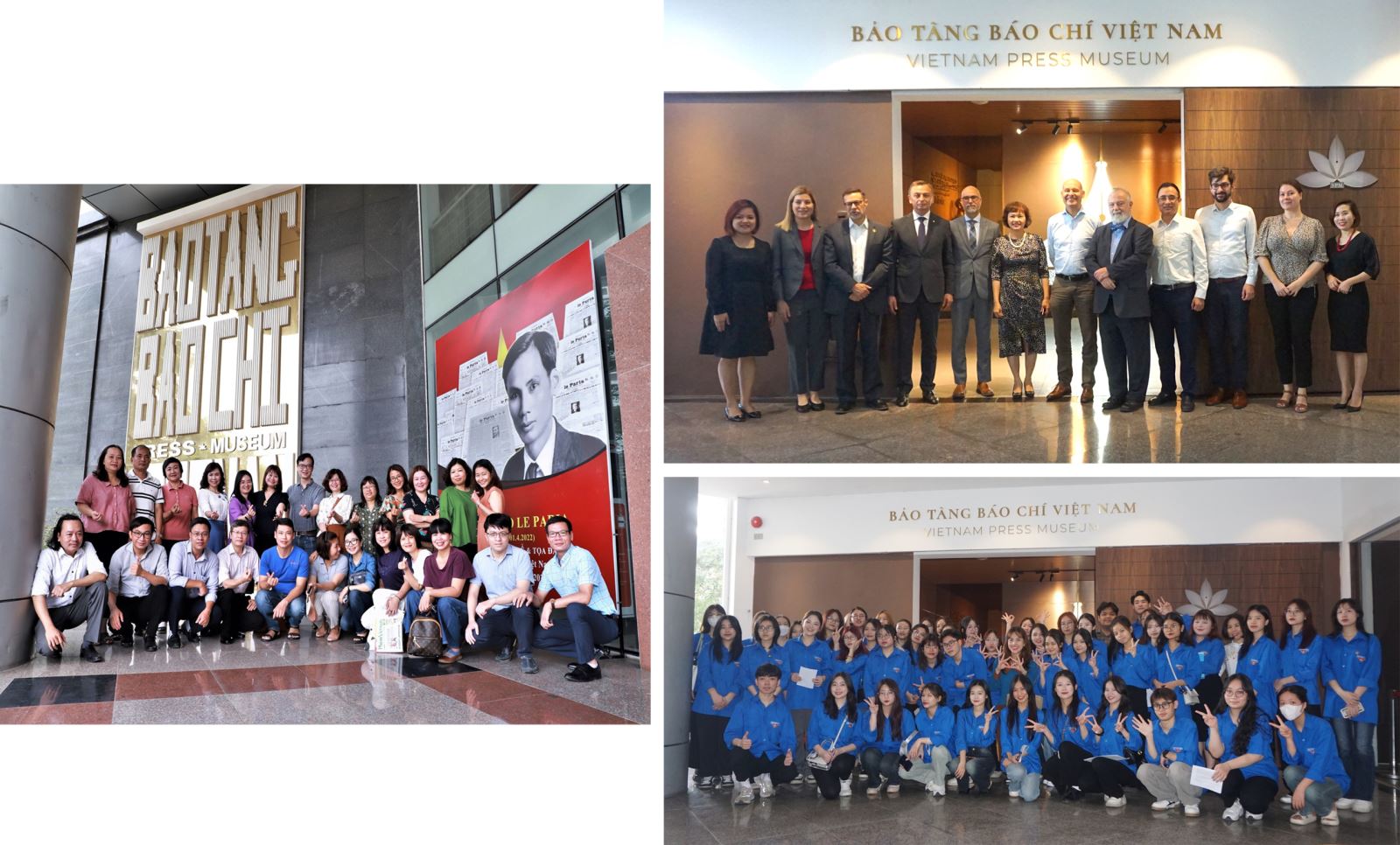 Bảo tàng Báo chí Việt Nam đã đón rất nhiều khách tham quan trong nước và quốc tế.