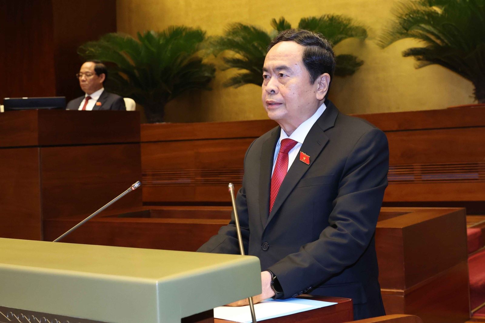 Chủ tịch Quốc hội Trần Thanh Mẫn.