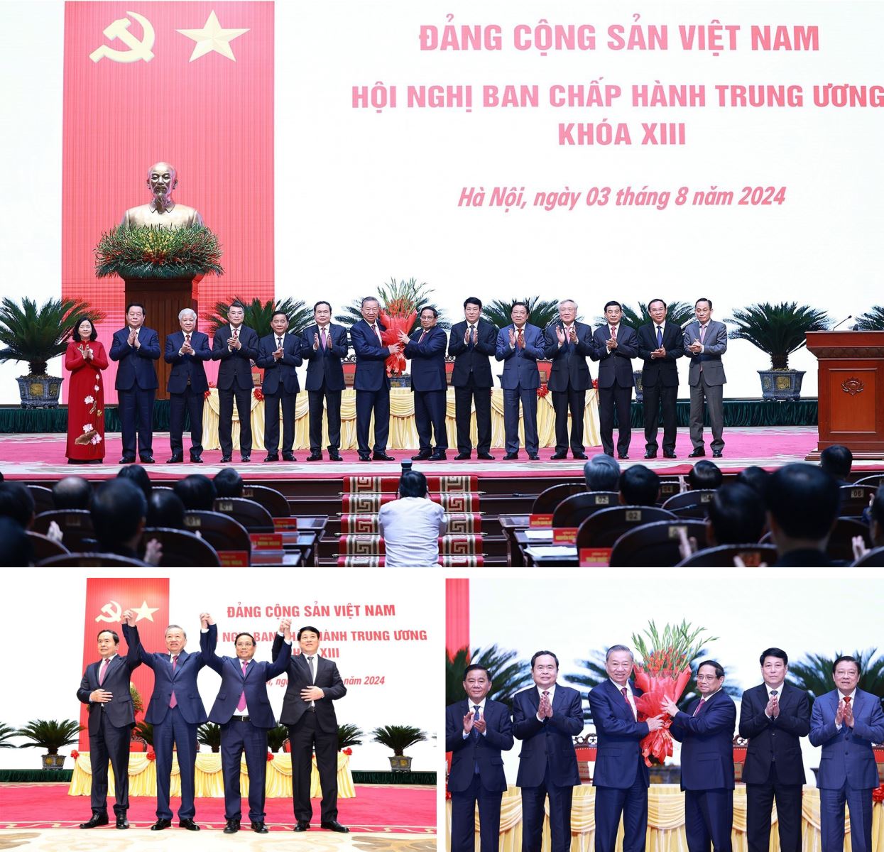 Sáng 3/8/2024, Hội nghị Ban Chấp hành Trung ương Đảng Cộng sản Việt Nam khóa XIII họp tại Hà Nội. Đồng chí Tô Lâm, Ủy viên Bộ Chính trị, Chủ tịch nước Cộng hòa xã hội chủ nghĩa Việt Nam được bầu làm Tổng Bí thư Ban Chấp hành Trung ương Đảng Cộng sản Việt Nam khóa XIII.