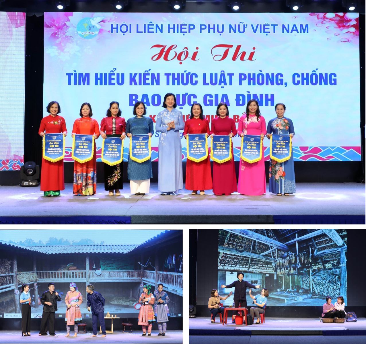 Hội thi "Tìm hiểu kiến thức Luật Phòng, chống bạo lực gia đình" khu vực Miền Bắc năm 2023.