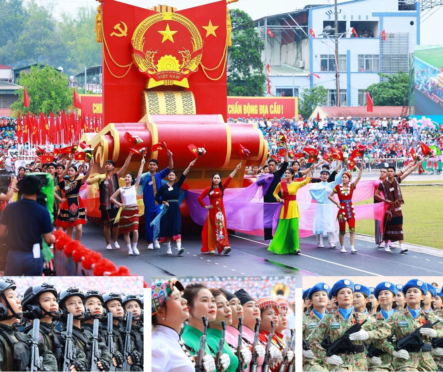 Lễ mít tinh, diễu binh, diễu hành kỷ niệm 70 năm Chiến thắng lịch sử Điện Biên Phủ (7/5/1954 - 7/5/2024).