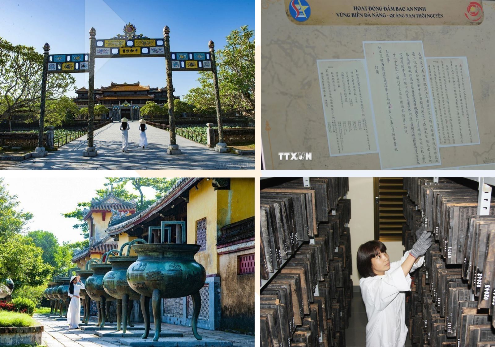 Huế là nơi duy nhất ở Việt Nam và khu vực Đông Nam Á có 8 di sản được UNESCO ghi danh (6 di sản của riêng Huế và 2 di sản chung với các địa phương khác).