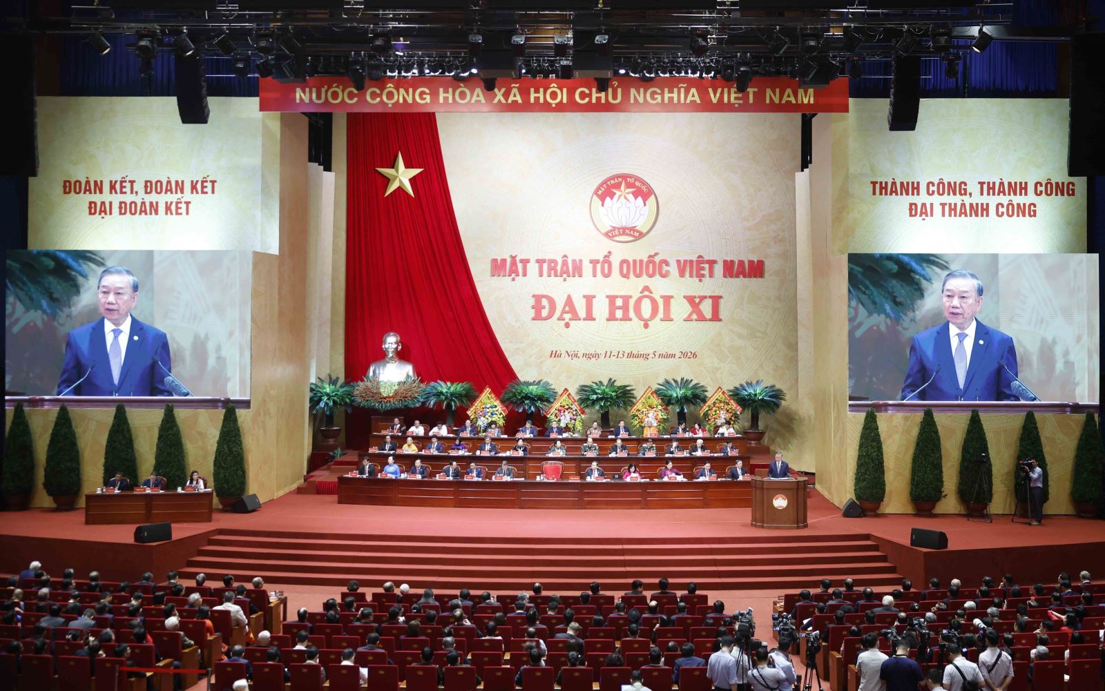 Tổng Bí thư, Chủ tịch nước Tô Lâm phát biểu chỉ đạo Đại hội.
