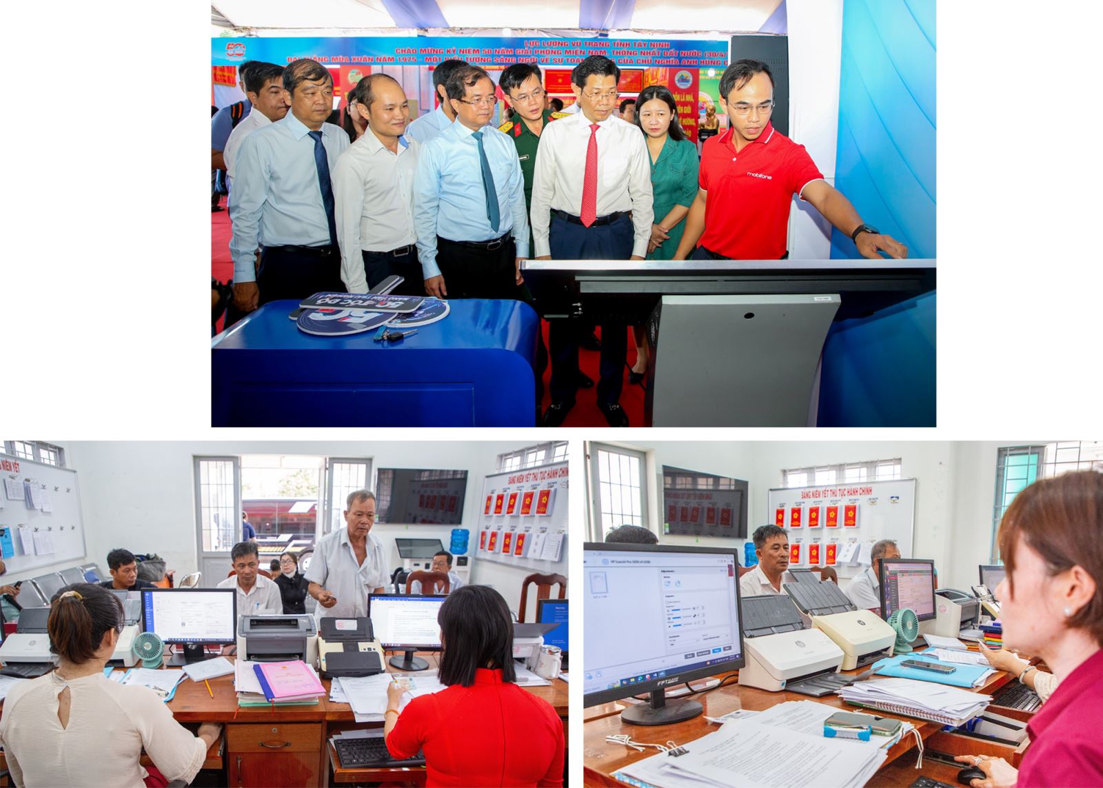 Tây Ninh tăng cường các giải pháp ứng dụng công nghệ số, đẩy mạnh số hóa dữ liệu trong thực hiện thủ tục hành chính, nâng cao hiệu quả phục vụ người dân và doanh nghiệp.