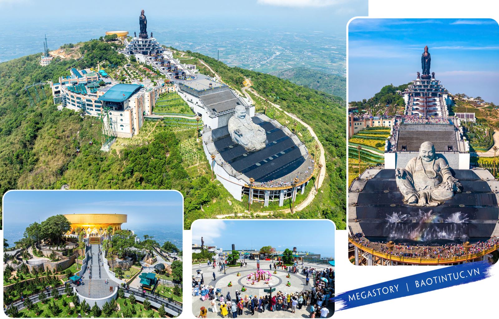 Đỉnh thiêng núi Bà Đen có khu du lịch thiết kế cảnh quan đẹp nhất Việt Nam.