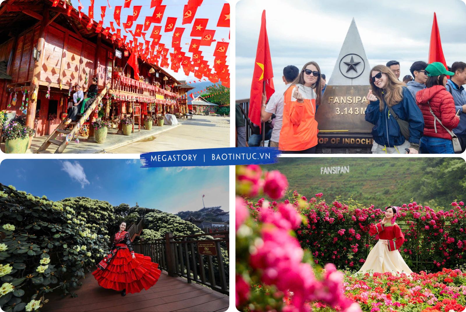 Sa Pa là một trong những điểm "sống ảo" mà người trẻ thích mê khi có dịp đến với mảnh đất thơ mộng này.