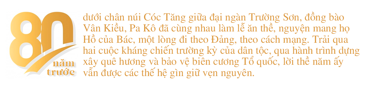 Sắt son lời thề dưới chân núi Cóc Tăng ảnh 1
