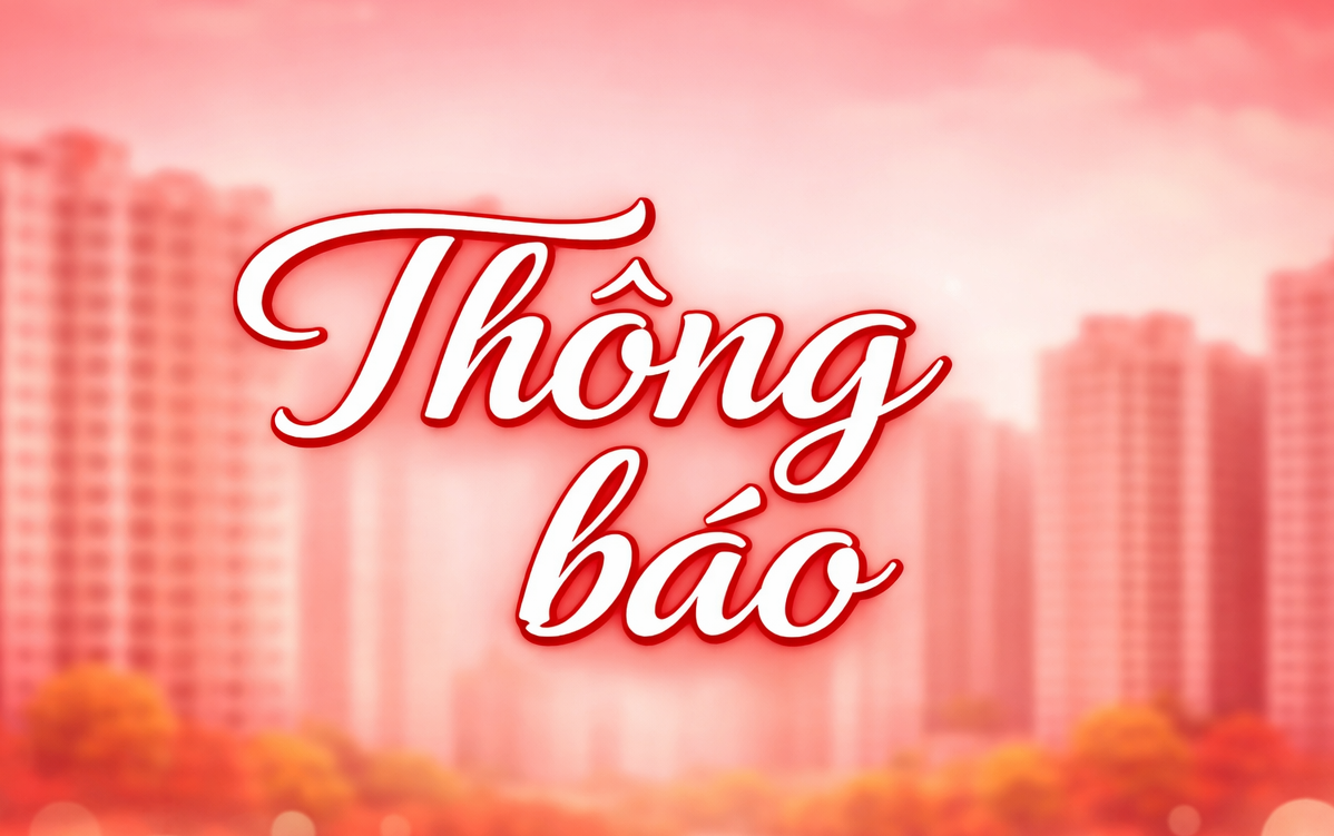 Thông báo thi tuyển phương án kiến trúc Dự án Chung cư C2 