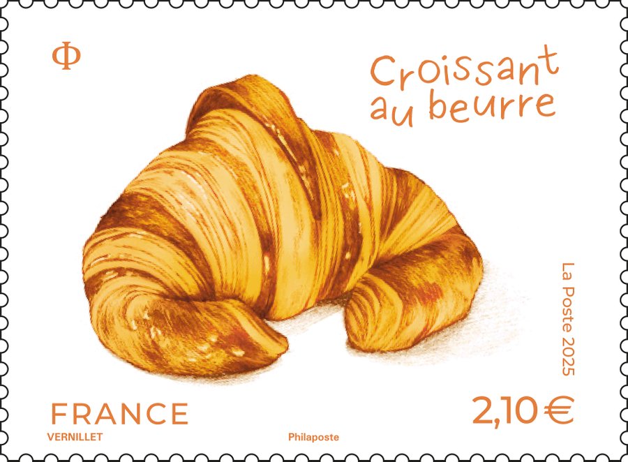 Tem thơm mùi croissant: Bưu điện Pháp biến gửi thư thành trải nghiệm ngọt ngào