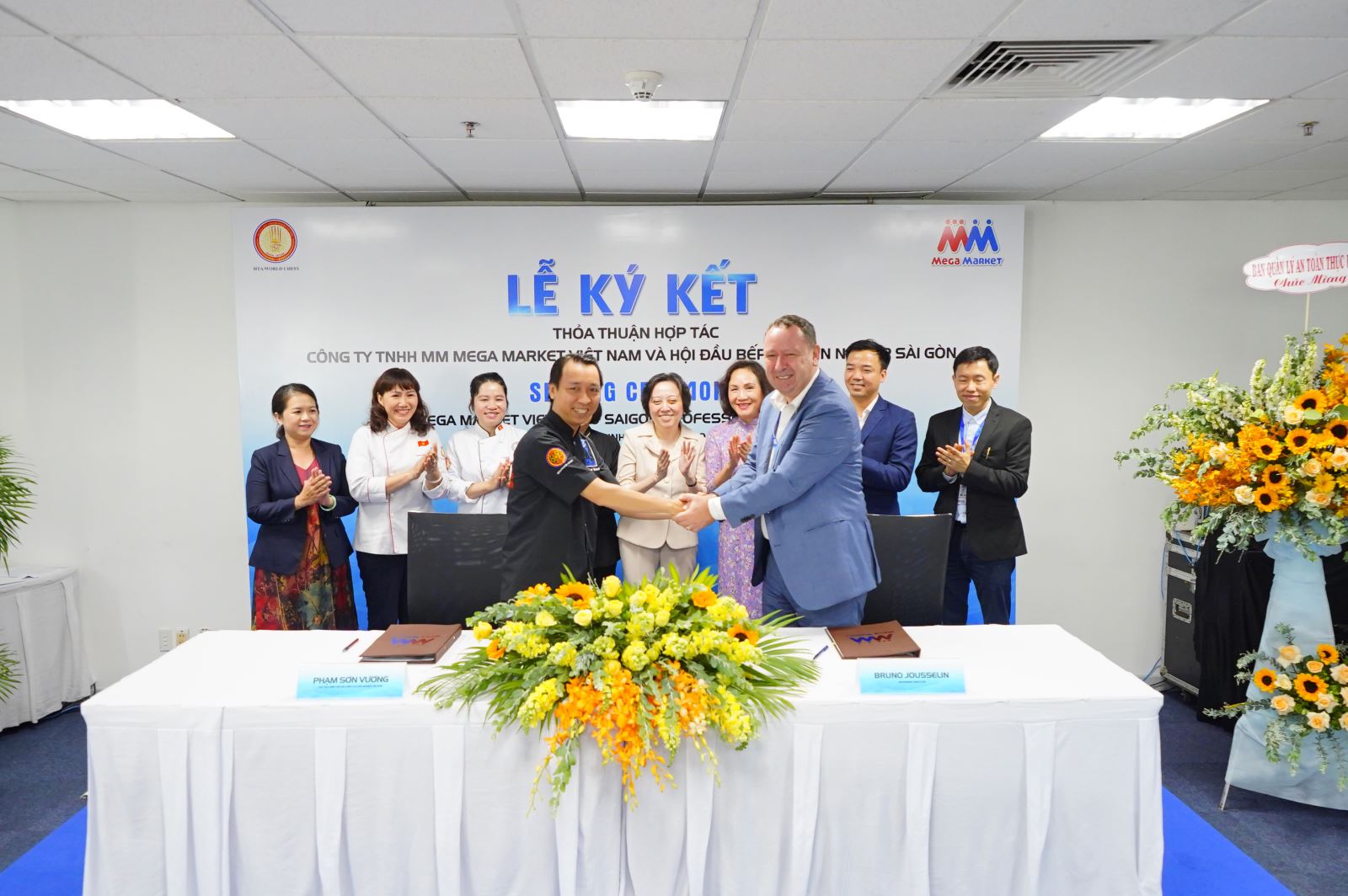 MM Mega Market Việt Nam ký thỏa thuận hợp tác với Hội Đầu bếp Chuyên nghiệp Sài Gòn
