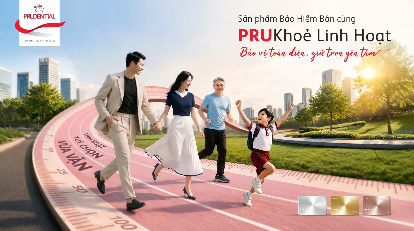 Prudential ra mắt sản phẩm bảo hiểm bán cùng PRUKhỏe Linh Hoạt: Trao quyền chủ động bảo vệ sức khỏe cho gia đình Việt