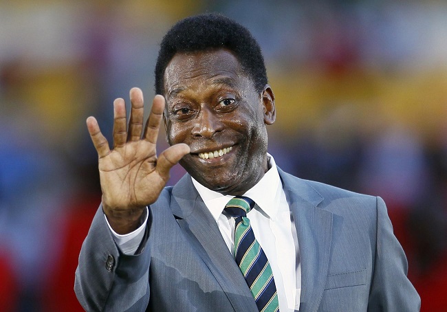 Ông Pelé năm 2012. Ảnh: AP