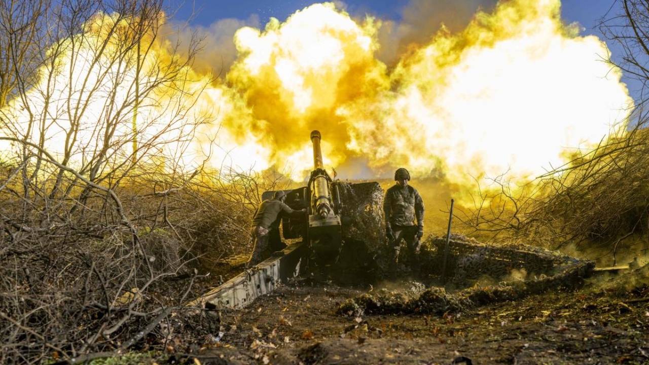 Chiến trường khốc liệt tại Ukraine. Ảnh: AFP