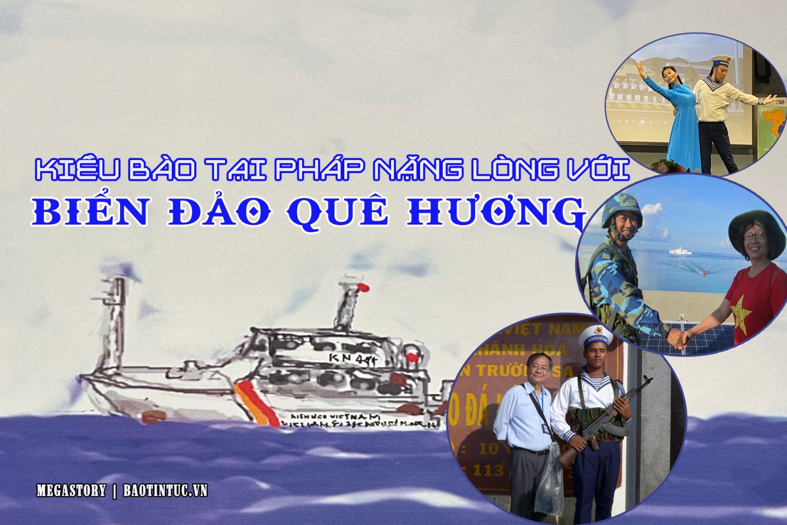 Kiều bào tại Pháp nặng lòng với biển đảo quê hương
