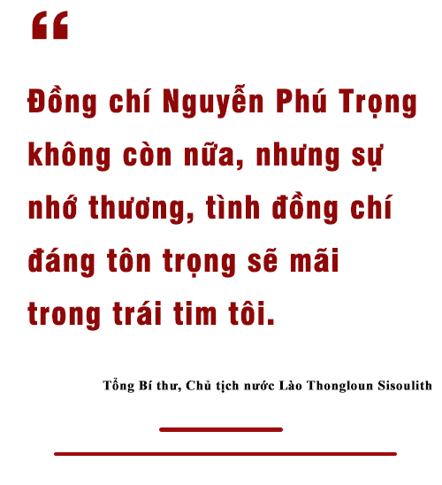 Tình cảm đặc biệt bạn bè quốc tế dành cho Tổng Bí thư Nguyễn Phú Trọng ảnh 4