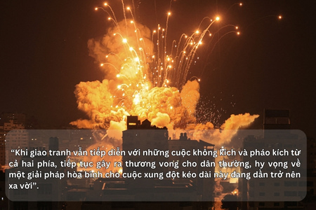Một năm giao tranh giữa Israel và Hamas đẩy Gaza rơi vào thảm hoạ ảnh 13