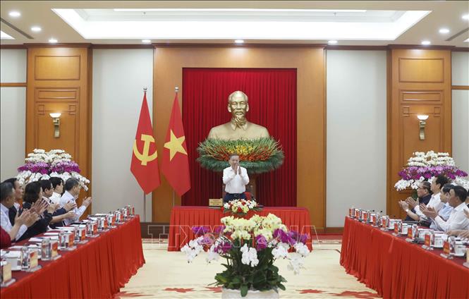 Tổng Bí thư, Chủ tịch nước chủ trì Phiên họp BCĐ tổng kết 100 năm Đảng lãnh đạo cách mạng Việt Nam