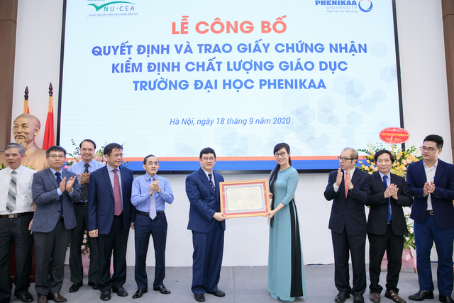 Trường Đại học Phenikaa được chứng nhận kiểm định chất lượng giáo dục 