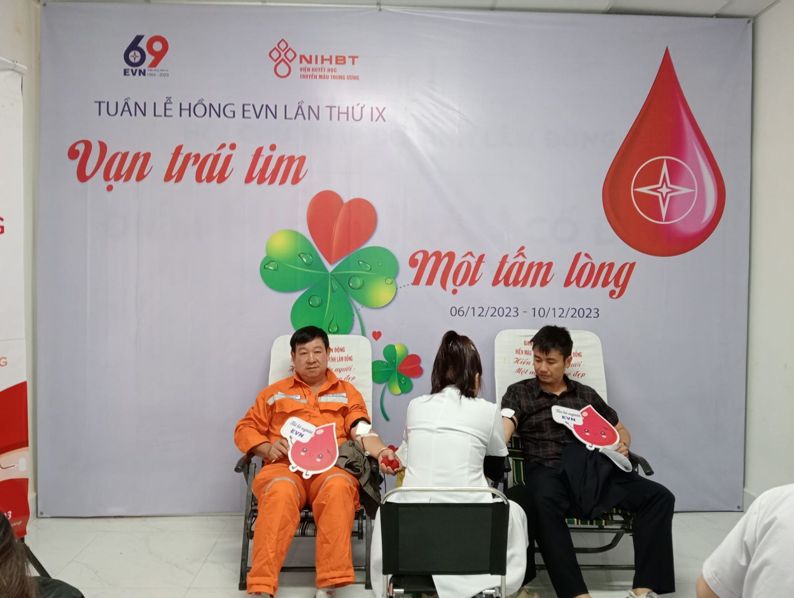 EVNSPC triển khai chương trình hiến máu tình nguyện Tuần lễ hồng EVN lần thứ IX