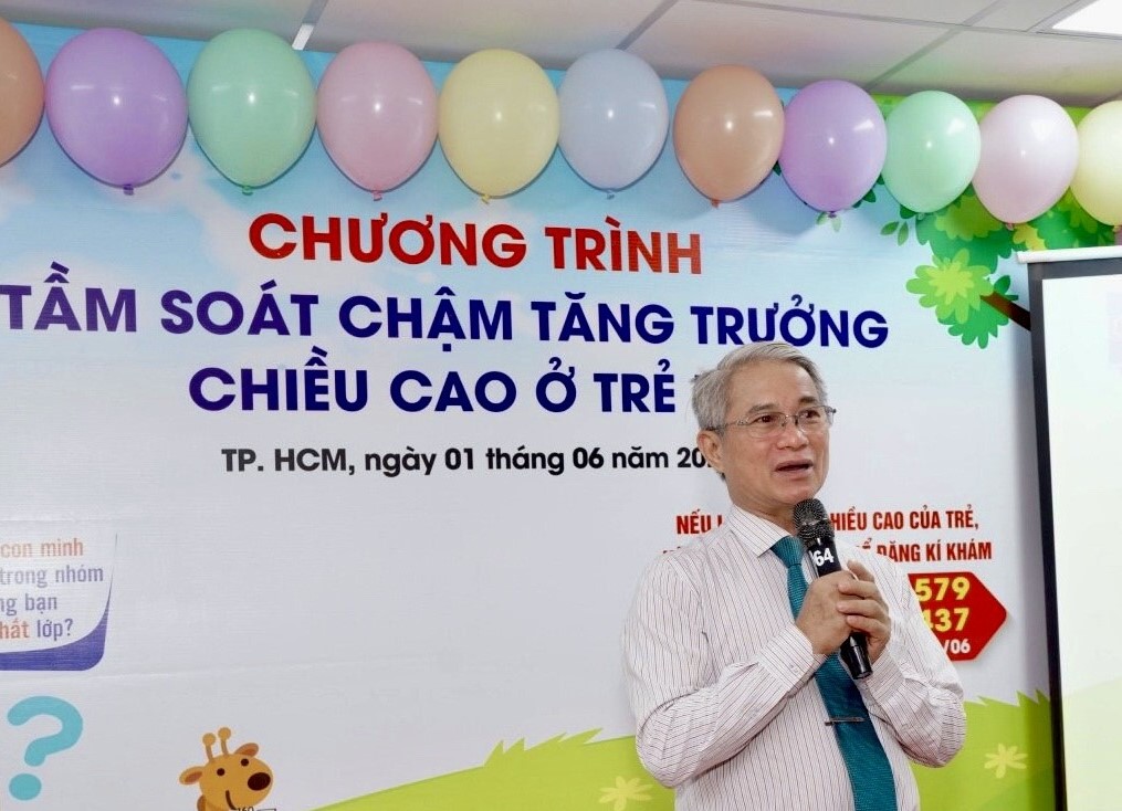 Khởi động chương trình “Tầm soát chậm tăng trưởng chiều cao ở trẻ em” lần thứ 8