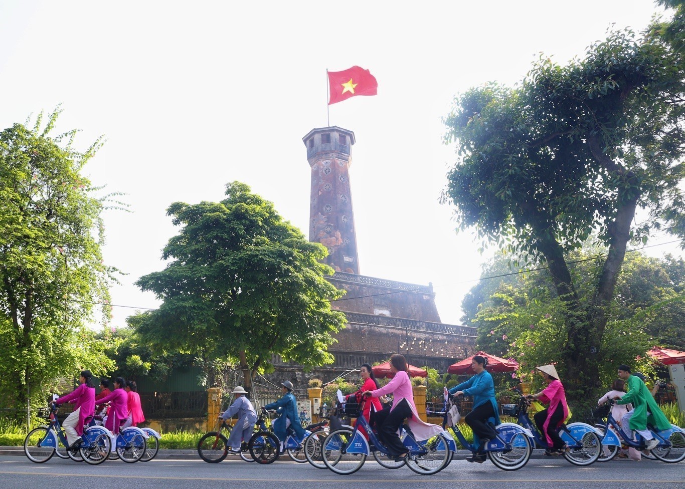 Cột cờ Hà Nội là một trong những biểu tượng của Thủ đô.