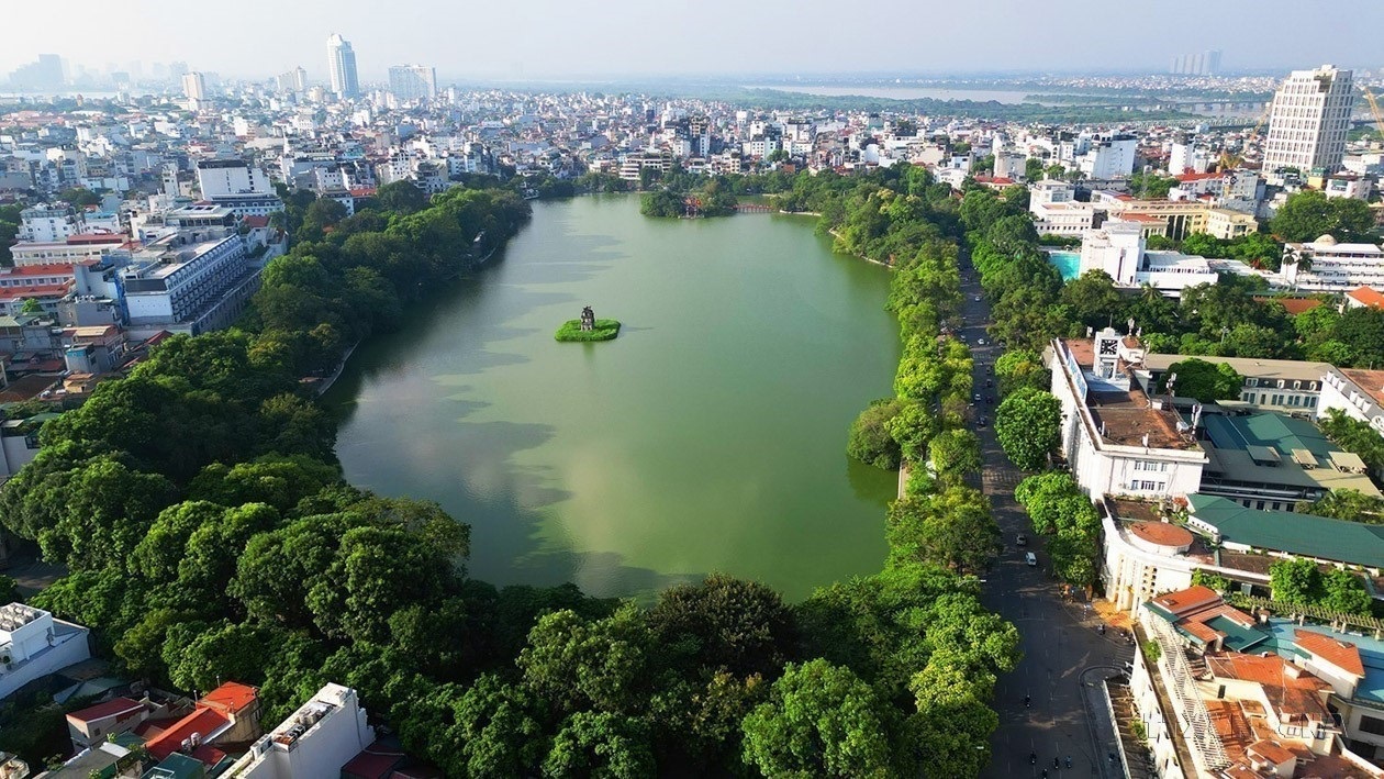 Hồ Gươm - trái tim của Thủ đô Hà Nội.