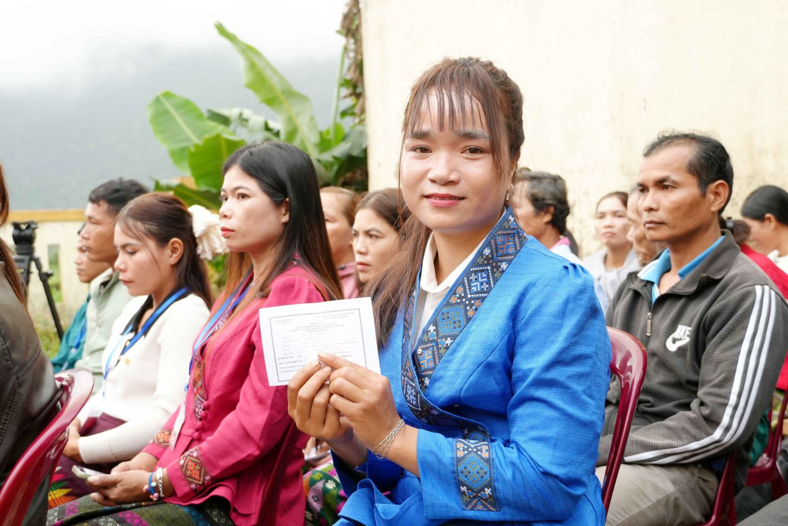 Bà con đồng bào Bru - Vân Kiều (xã Trường Sơn, Quảng Trị) chuẩn bị sẵn sàng bầu cử đại biểu Quốc hội khóa XVI và đại biểu Hội đồng nhân dân các cấp nhiệm kỳ 2026 - 2031.