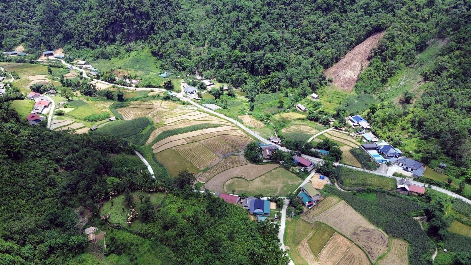 Khung cảnh Làng sáng tạo nội dung số xã Lâm Bình.