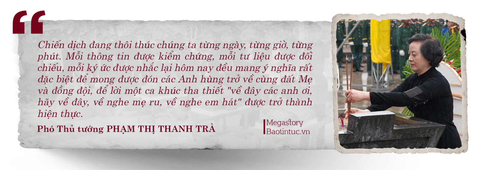 Viết tiếp hành trình từ trái tim: Trả lại tên cho các liệt sĩ ảnh 8