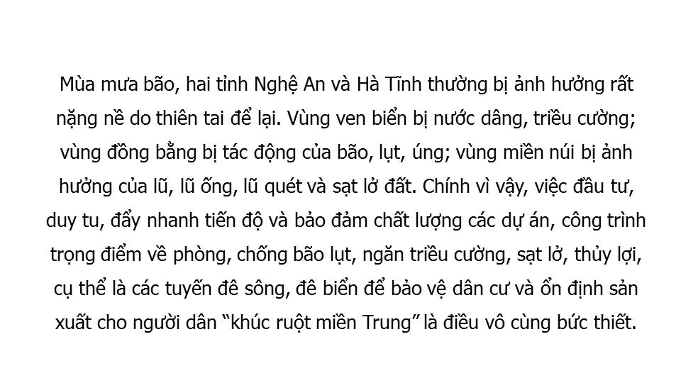 Nghệ An và Hà Tĩnh gồng mình trước mùa mưa bão ảnh 1