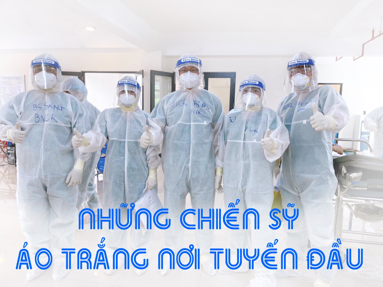 Những chiến sỹ áo trắng nơi tuyến đầu chống dịch