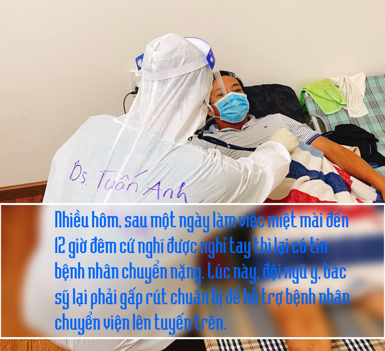 Những chiến sỹ áo trắng nơi tuyến đầu chống dịch ảnh 3