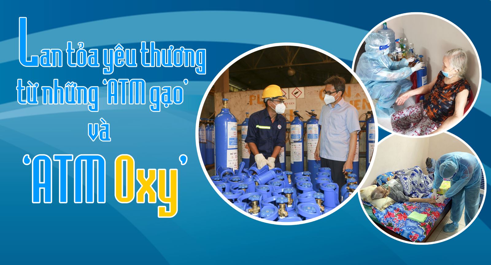 Lan toả yêu thương từ những ‘ATM gạo’ và ‘ATM oxy’