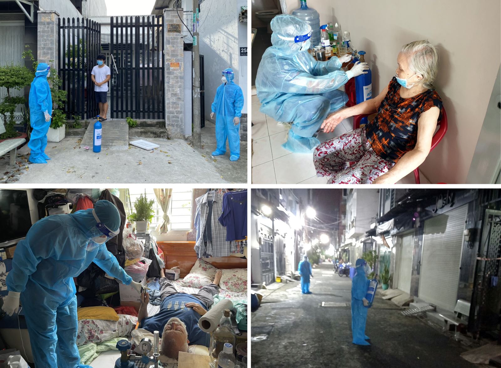 Hàng ngàn F0 cách ly tại nhà nhờ những bình oxy miễn phí từ dự án "ATM oxy" đã kịp thời qua cơn nguy kịch.