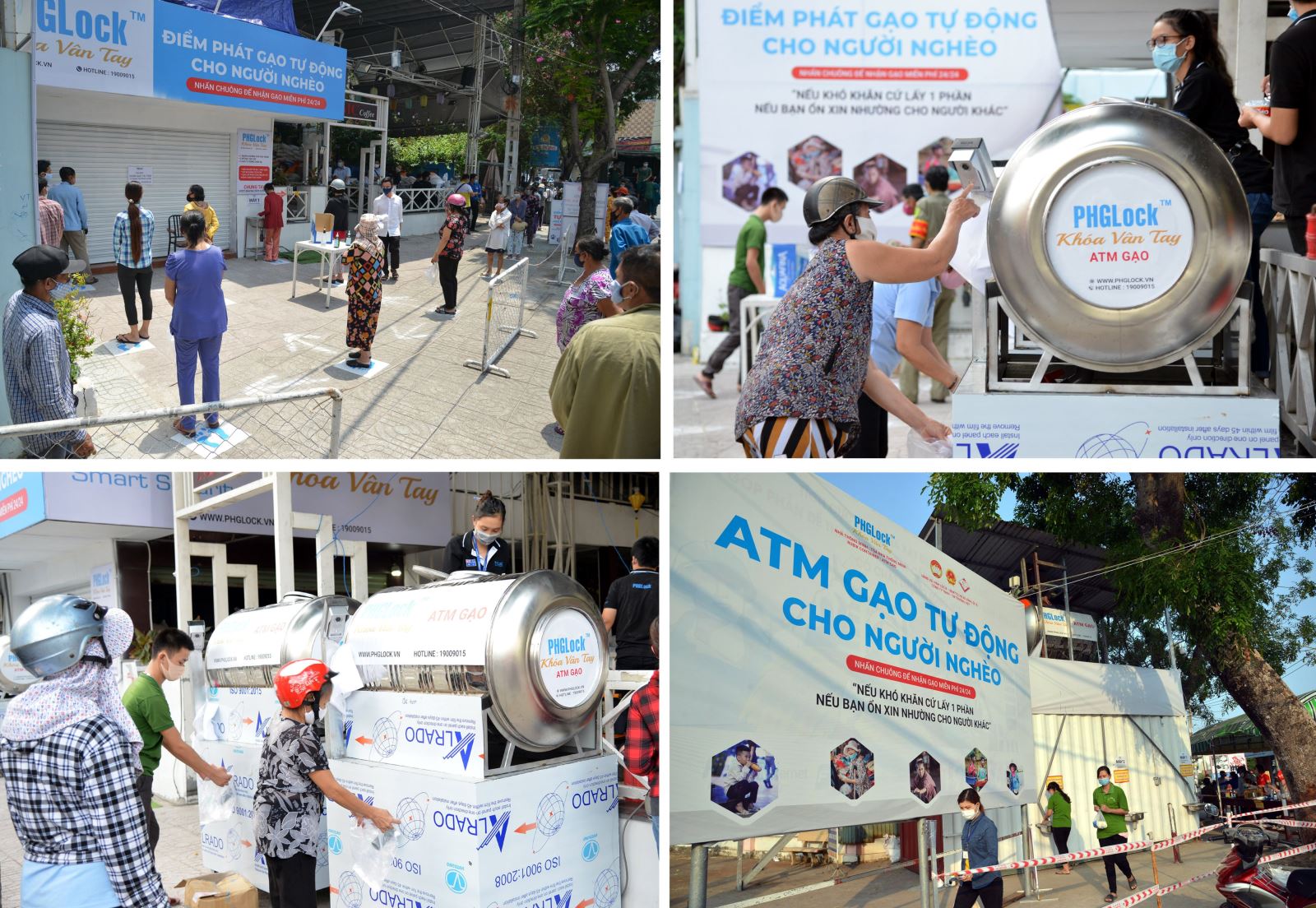 Những "ATM gạo" do anh Hoàng Tuấn Anh sáng lập đã được lan tỏa khắp nơi từ trong đến ngoài nước và đã giúp nhiều người dân khốn khó ổn định trong mùa dịch.