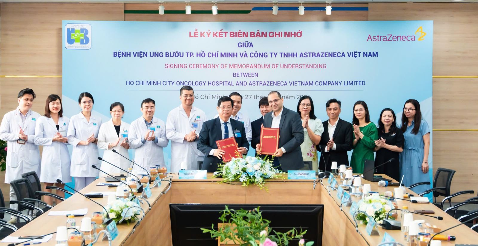 Bệnh viện Ung Bướu và AstraZeneca hợp tác nâng cao chất lượng điều trị ung thư