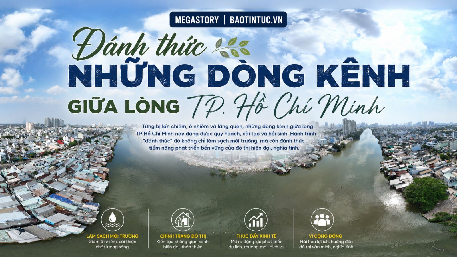 Đánh thức những dòng kênh giữa lòng TP Hồ Chí Minh