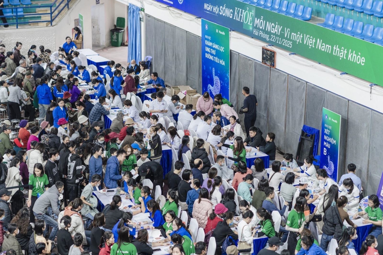 Hơn 1.000 người dân Hải Phòng tham gia ngày hội Sống khỏe mỗi ngày 2025