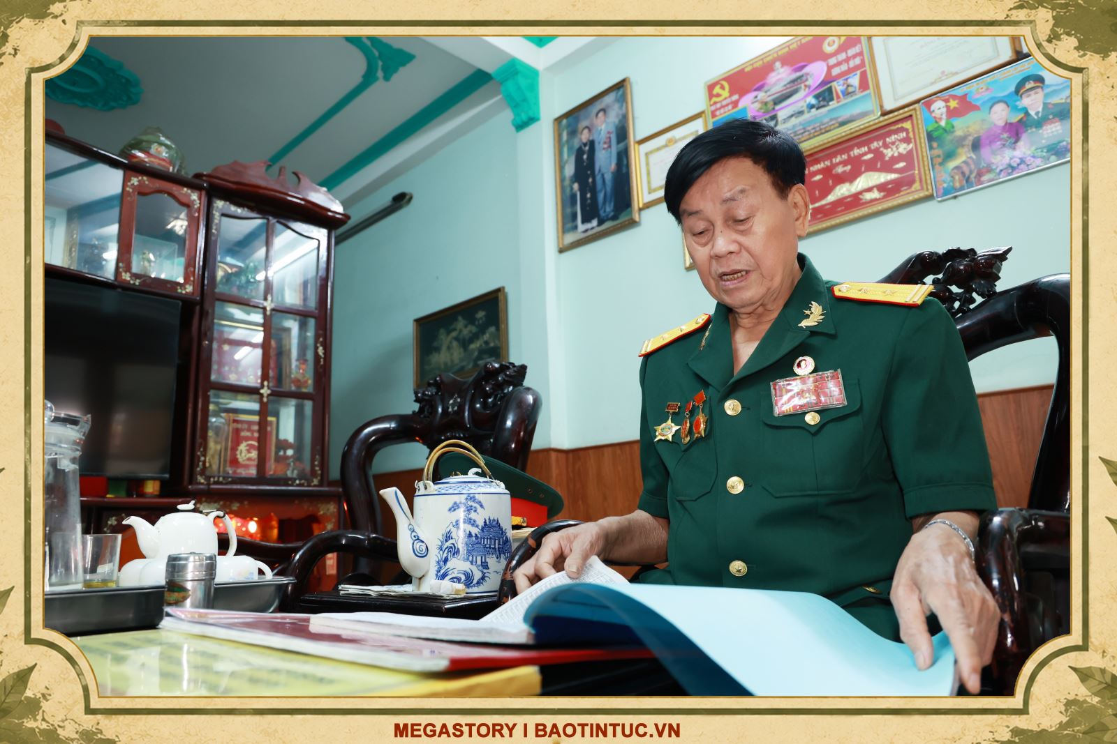 Cựu chiến binh Lê Trường Giang dành hơn nửa thế kỷ góp phần xác minh thông tin liệt sĩ, kết nối đồng đội và gìn giữ lịch sử Trung đoàn 16.