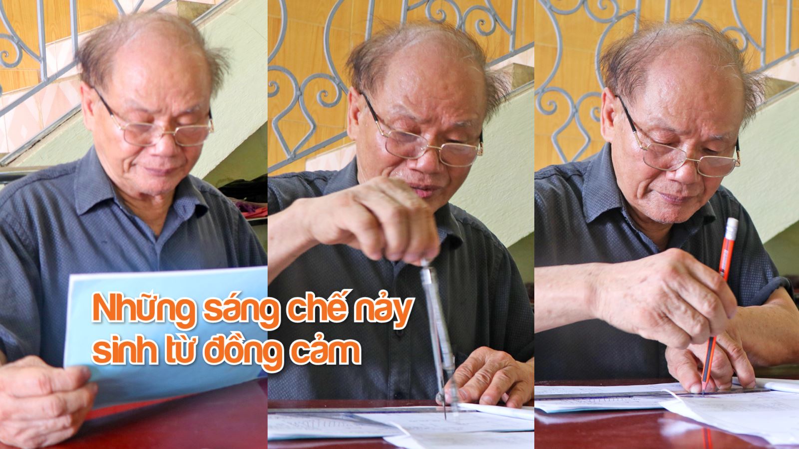 Kỹ sư già Vũ Hữu Lê - người sáng chế máy nông cụ