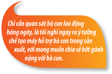Kỹ sư già Vũ Hữu Lê - người sáng chế máy nông cụ